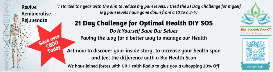 21 Day Challenge for Optimal Health banner